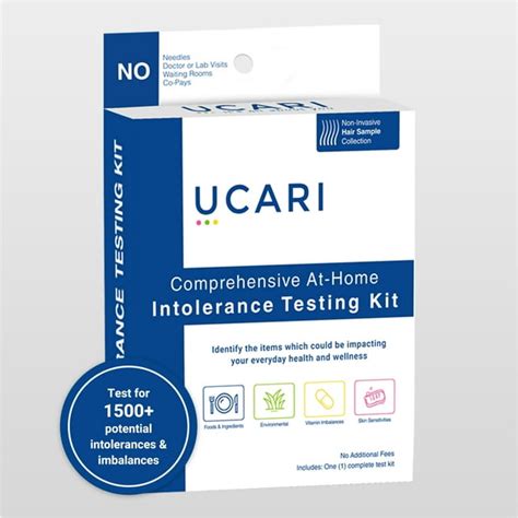 UCARI: Food Intolerance Test Kits for Adults, Children, & Pets v2